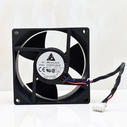 Free Shipping For 8CM Delta EFB0812SHF Server Square cooling Fan 12V 0.51A 8032 80*80*32mm three-line ball fan