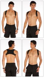 Newest Fitness Belts Back Shoulder Posture Correction Band Anti-humpback Health Protection Spine Posture Corrector DHL Free