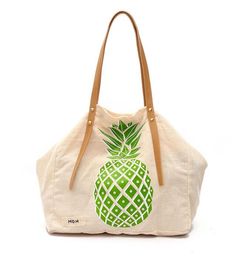 Shopping Bags Fashion Women Canvas Pineapple Print Handbag Shoulder Bags Lady Hasp tote bag