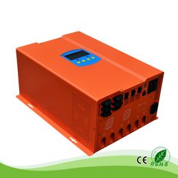 1000W/1KW 24/48Vdc to 100/110/120/200/220/240Vac System Home Use Residential Solar Charger Controller+Inverter Cabinet, optional grid charge