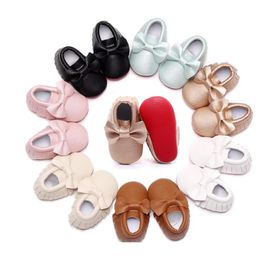 Hongteya Tassel Bow Baby Moccasins - Buty chłopców i dziewcząt dla niemowląt, niemowląt, maluchów DHL Darmowa wysyłka