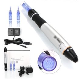 Top Sale Beauty Electric Auto Derma Pen Stamp Micro Needle Roller Anti Ageing Skin Therapy Skin Care Device