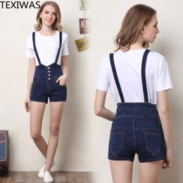 high waisted overall shorts