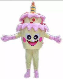 2019 Factory hot new Adult Size Birthday Cake Mascot Costume Cake Costumes Fancy Dress Halloween