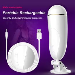 sex massagerMale Artificial vagina automatic masturbator cup electric male vibrator adult Product sex pussy toy for men T191225