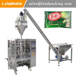 Green Tea Powder Vertical Flow Wrap Machine Various Powders 3 Side Bag Sealing Machine Factory Direct Sales