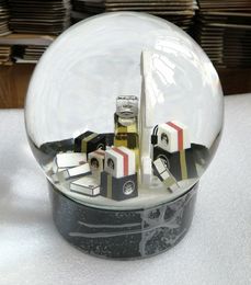 2020 New Christmas Gift Electric Big Snow Globe Classics Letters Crystal Ball Limited Gift For VIP Customer