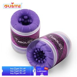 GUIMI Football Male Masturbator Man Adult Sex Vigin Rotating Soccer Masturbation Cup Pocket Pussy Fake Vagina For Men C19010501