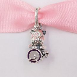 Andy Jewel 925 Sterling Silver Beads Theodore Bear Punk Band Dangle Charm Charms Fits European Pandora Style Jewelry Bracelets & Necklace 798