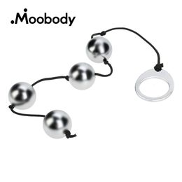 4 Bead Metal Kegel Ball Vagina Excerciser Pussy Muscle Tightening Trainer Love Ball Sex Toy for Women Ben Wa Ball Anal Butt Plug Y191028