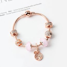 Strands Magic bead bracelet tree of Life pendant as Diy Jewellery gift