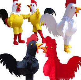 2019 High quality chicken Mascot Costume for Adult Fancy Dress Party Halloween cock Costume free shipping