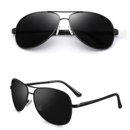 Luxury-Sunglasses men's 2018 new glasses polarized sunglasses hipster fashion mirror driving classic clam myopia driver mirror.