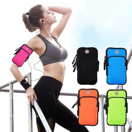 Sports Armband Case Cover Running Jogging Arm Band Pouch Holder Bag for 4-6 inch Universal For iPhone X XS MAX 8 7Plus Smartphone