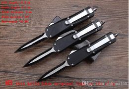 7styles survival folding knife camping tools MR 616 A07 3300 sigle blade double blade and double serrate half blade black handle wholesale
