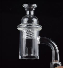 New XL XXL Flat Top Core Reactor Quartz Banger 45 90 Degrees Nail & Cyclone UFO Spinning Carb Cap for oil rigs Glass Bong