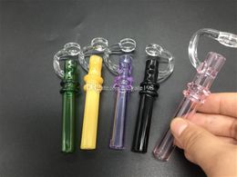 Labs glass water smoking tobacco oil wax pipes CONCENTRATE TASTERS Glass hand pipe for smoking wax
