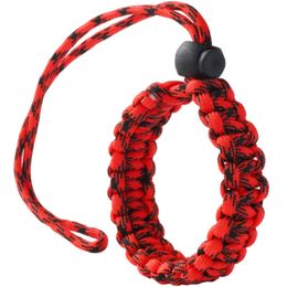 QingGear Handcrafted Paracord Anti Lost Lanyard Adjustable Comfortable Camera Wristband Bracelet Braided Hand Grip Strap Rope