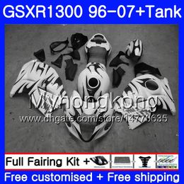 Fairing For SUZUKI Hayabusa GSX-R1300 1996 1997 Black flames 1998 2007 333HM.179 GSXR 1300 GSXR1300 96 97 98 99 00 01 02 03 04 05 06 07 Kit