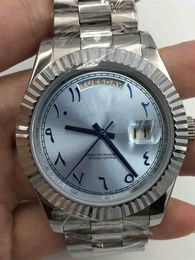 2020 popular luxury watch for men, Arabic digital dial, double calendar mechanical wristwatch, diary series wristwatch for men