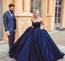 2019 Cheap Navy Blue Quinceanera Dress Sleeveless Formal Princess Sweet 16 Ages Girls Prom Party Pageant Gown Plus Size Custom Made