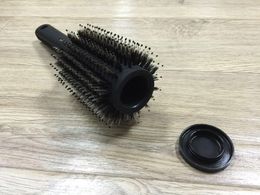 New hot Hair Brush Black Stash Safe Diversion Secret Security Hairbrush Hidden Valuables Hollow Container for Home Security Storage box 10