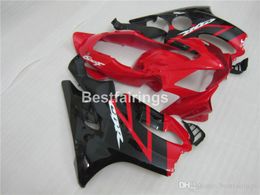 Injection OEM fairing kit for Honda CBR600 F4I 04 05 06 07 red black fairings set CBR600 F4I 2004-2007 IY25