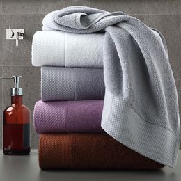 Soft Cotton Bath Towel Microfiber Hair Fast Drying 560GSM Thicked Quick Dry Bathing Towels 80 x 40cm 122519