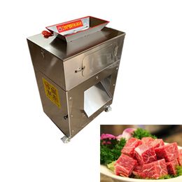 High-quality stainless steel small chicken cutting machine, fully automatic commercial electric secondary Moulding chicken cutting machine