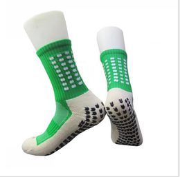 In the tube men's football socks towel bottom non-slip training sports socks pressure rubber breathable basketball socks