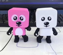 DHL 2018 Mini Bluetooth Speaker Smart Dancing Dog toy Speakers New Multi Portable Bluetooth Speakers Loudspeaker Creative Gift toys 3030