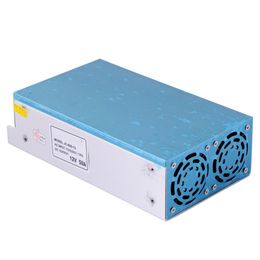 Freeshipping 12V 50A 600W Switching Power Supply Driver for LED Strip AC 100/220V Input to DC 12V