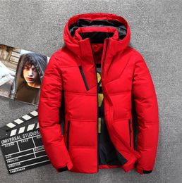 Kış Aşağı Ceket Erkekler Doudoune Homme Uzun Kollu Saf Renk Mont Erkek Rüzgarlık Kalınlaşmak Sıcak Palto