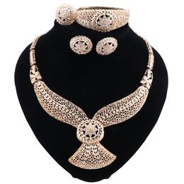 Necklace/Earring/Ring/Bracelet Jewellery Sets India Women Gift African Bridal Wedding Gifts African Beads Jewellery Sets