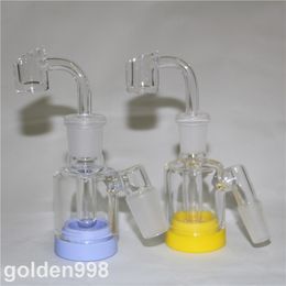 hookahs 14 18mm Ash Catchers 45 90 degress Ashs Catcher Glasss Bong Ashcatcher Water Pipes glass bongs dab oil rig Ashcatchers smoking accessories