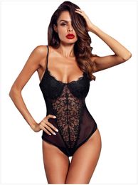 Lin Tai Sexy Women Lingerie Babydoll Sleepwear Pyjamas Camisole Underwear Fashion Lace Dress Ladise Patchwork Lace Wire Free Set