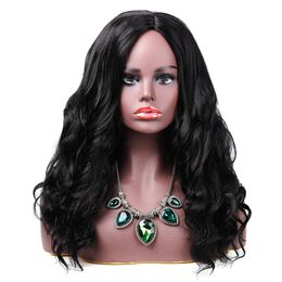 2020 Amazon Hot Selling European and American Wig Women's Fashion Chemical Fiber Curly Hair Wig Spot a Generation of Hair