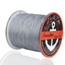 Jioudao Series 300M PE Braided Fishing Line 4 Strands Multifilament Super Strong Japan Multifilament Fishing Line 8-140LB