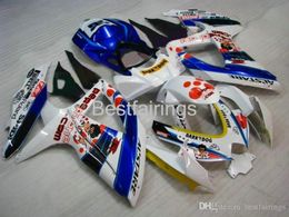 Hot sale OEM fairing kit for SUZUKI GSXR600 GSXR750 2008 2009 2010 fairings GSXR 600 750 08 09 10 Injection Moulding BG56