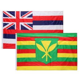 Hawaii Maoli Flag 90X150CM 3x5ft Cheap Price Polyester Flying Hanging 0.9x1.5m 5x3 Custom Flag with Two Grommets Wholesale