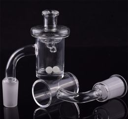 DHL Flat Top 5mm Bottom Quartz Banger Nail With Glass UFO Crank Carb Caps Terp Pearl For Dab Rigs Glass Bongs Water Pipes