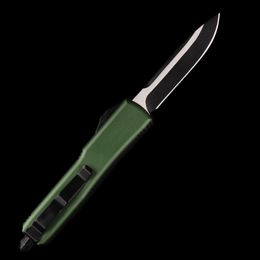 -Автоматический нож с ЧПУ тактический карманный нож T6061 Авиационный Алюминиевый D2 лезвие Двойной Одноместный Ножи Выживания авто открытый складной нож