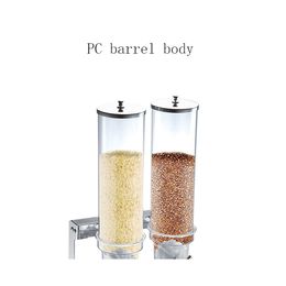 NEW ARRIVEL Commercial Dry Food Snack Container Wall Mounted Kitchen Canister Snacks Melon Seeds Nuts Candy Dispenser