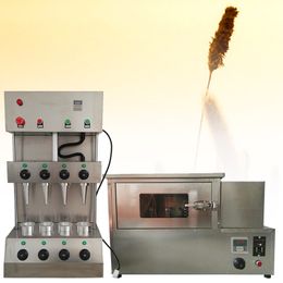 Commercial 110v 220v pizza cone machine rotary oven machine handheld pizza cone machine pizza oven with 4 heating rods