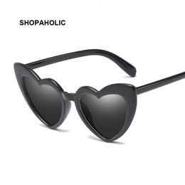 Heart Sunglasses Women Brand Cat Eye Sun Glasses Female Retro Love Heart Shaped Glasses Ladies Shopping UV400