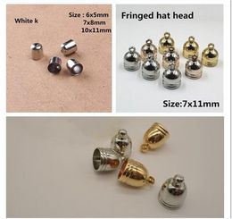 7 Kinds Hollow Flower Filigree Spacer Tassel Charms Accessories for Jewelry Making DIY Cord Caps End Caps NX Garden 350pcs Gold Jewelry Bead Caps Assorted Kit