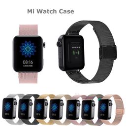 Milanese Loop Watchband Stainless Steel Strap for Xiaomi Smart Watch Bracelet Band Xiaomi Watch Series Accessories