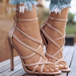 Sexy women Pumps derss Shoes sandals women sandals Casual Rome Shallow Peep Toe zipper High heels Wedding Party shoes