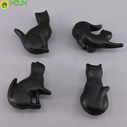 1 Piece Creative Cat Design Cupboard Drawer Knob Kitchen Cabinet Door Pull Wardrobe Cast Iron Handles Kids Dresser Knobs