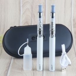 Caixa econômica do kit de partida do kit de partida UGO-T CE4 Duplo-Ego Ecig com Bateria e Atomizador de Passagem USB